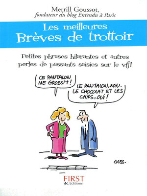 cover image of Les meilleures brèves de trottoir !